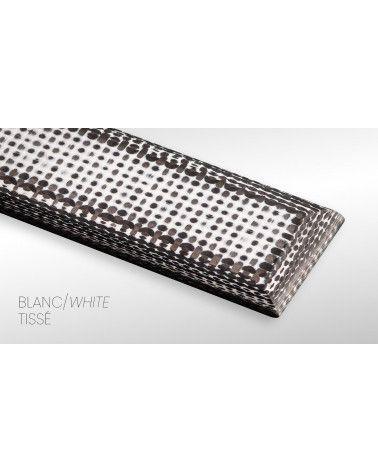 Black and coloured woven carbon fiber - classic: resistant and lightweight