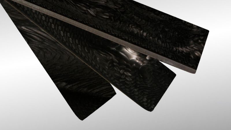 Imitación de piel de serpiente Juma: composites fáciles de trabajar