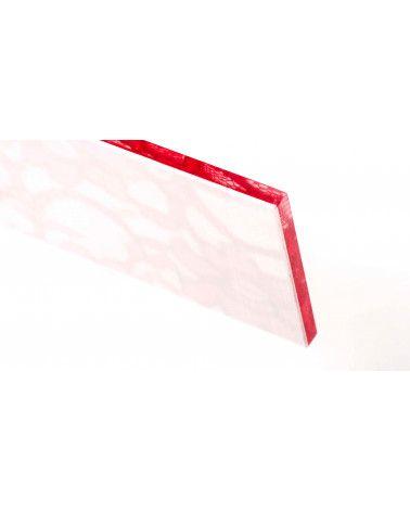 Real lace fabric inclusions - PMMA resin - made in France