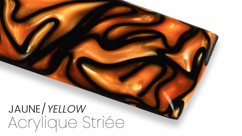Acrylique striée - petit prix pour coutellerie et artisanat