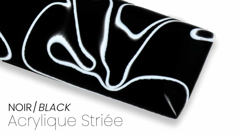 Acrylique striée - petit prix pour coutellerie et artisanat