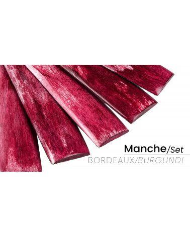 Manche os de chameaux teintés en France (plaquettes x2)