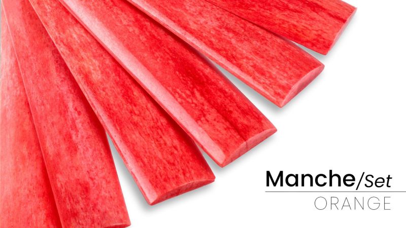 Manico di Os di Cammello Tinto in Francia (Fette x2)