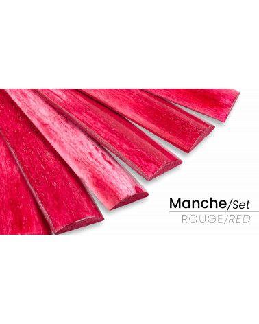 Dyed Camel Bone Handle in France (Plates x2)