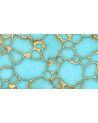 Turquoise gold reconstituted stone - best imitation of the stone