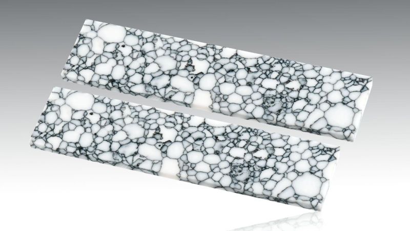 Piedra reconstruida de turquesa blanco - mejor imitación de piedra