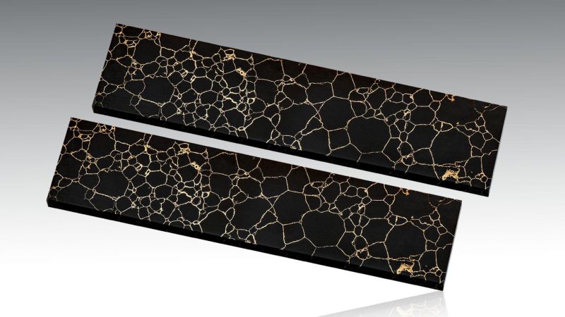 Pierre reconstituée onyx or - meilleure imitation de la pierre