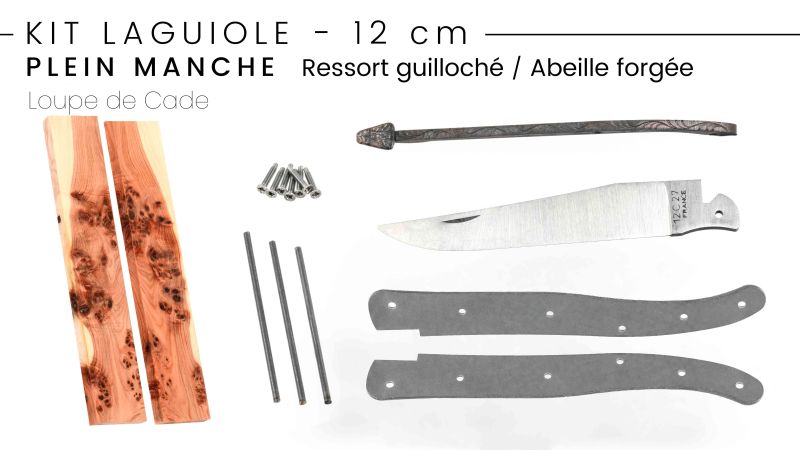 Laguiole Messer Kits - um sich selbst zu montieren!