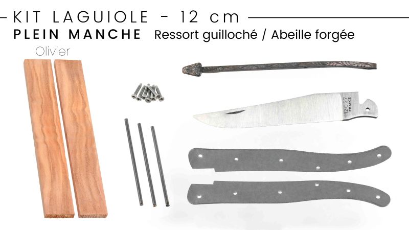 Kits couteaux Laguiole - à monter soi-même ! Caractéristique Olivier