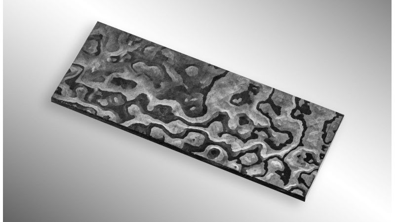 Carbone "Uni black"-carbone orignaux et résistant