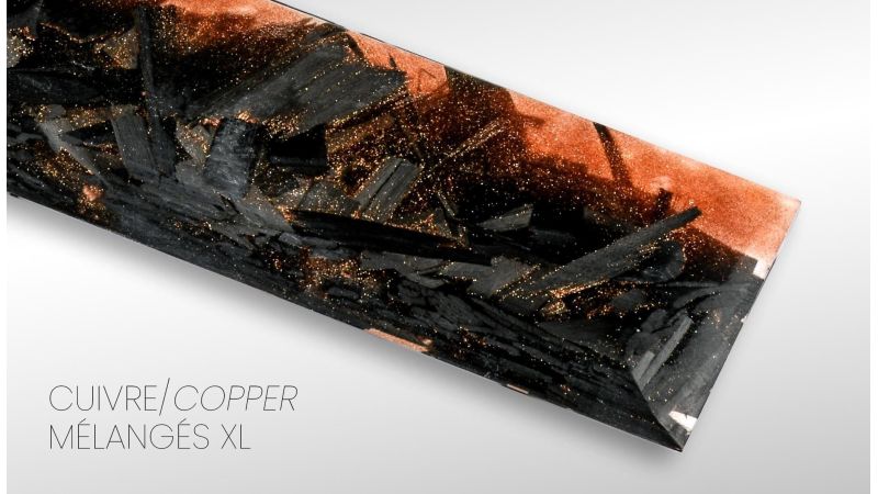 Mixed carbons- Carbon XL Fragment and epoxy resin