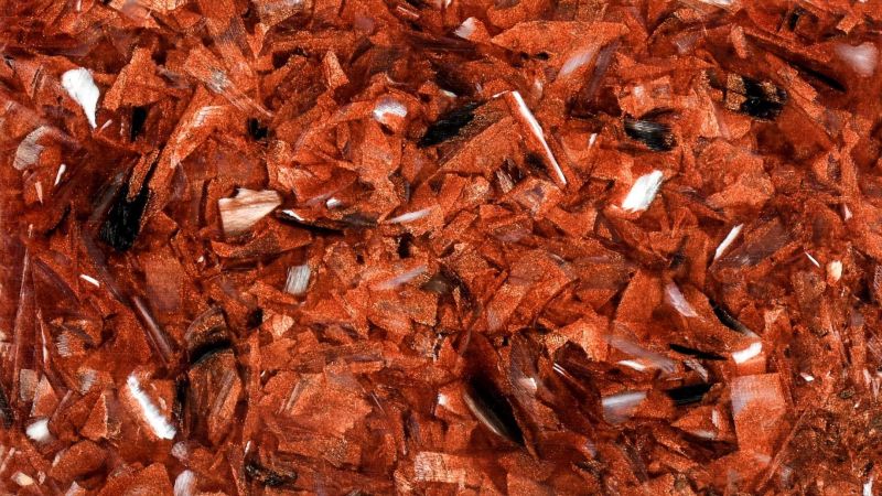 Corno di zebù e resina epossidica - Creazione originale francese: il pearly horn