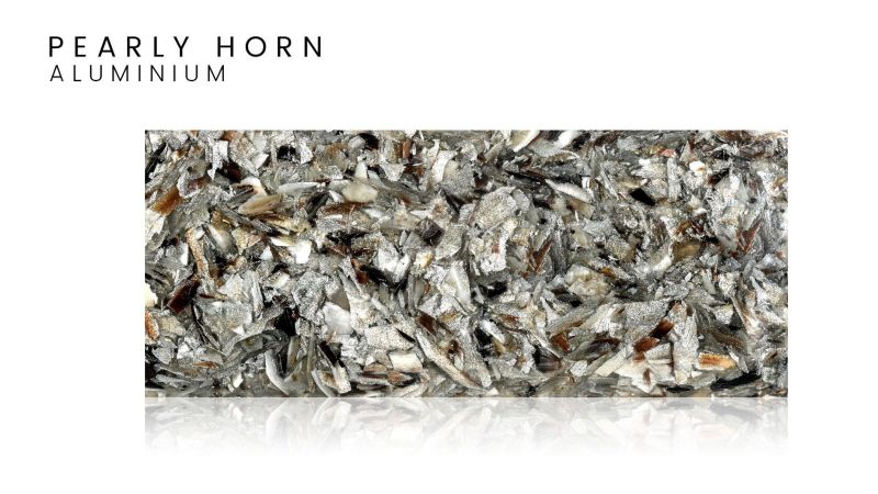 Zebuhorn und Epoxidharz - Französische Originalkreation: das pearly horn
