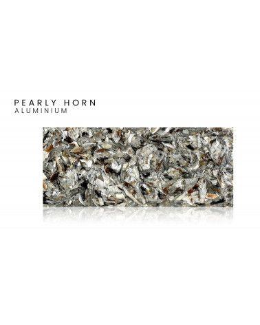 Zebuhorn und Epoxidharz - Französische Originalkreation: das pearly horn