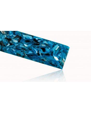 Corno di zebù e resina epossidica - Creazione originale francese: il pearly horn