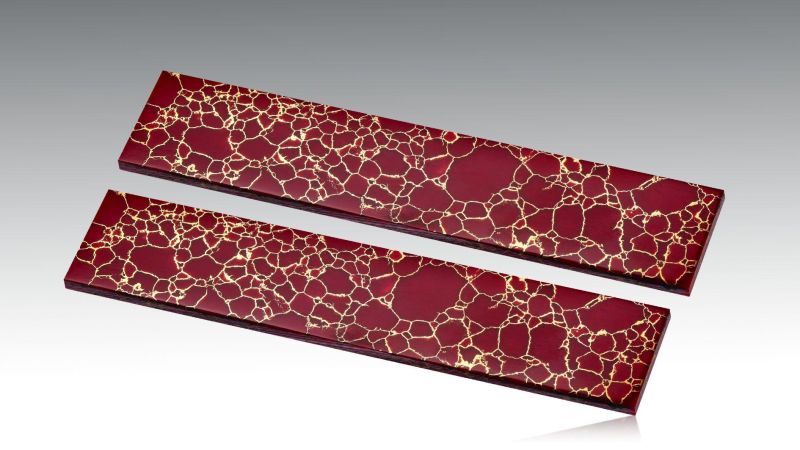 Reconstituted stone jasper/gold- better imitation of stone