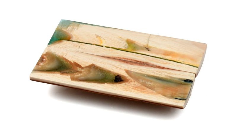 Stabilized Fossil Mammoth Ivory Handle