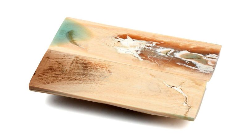 Stabilized Fossil Mammoth Ivory Handle