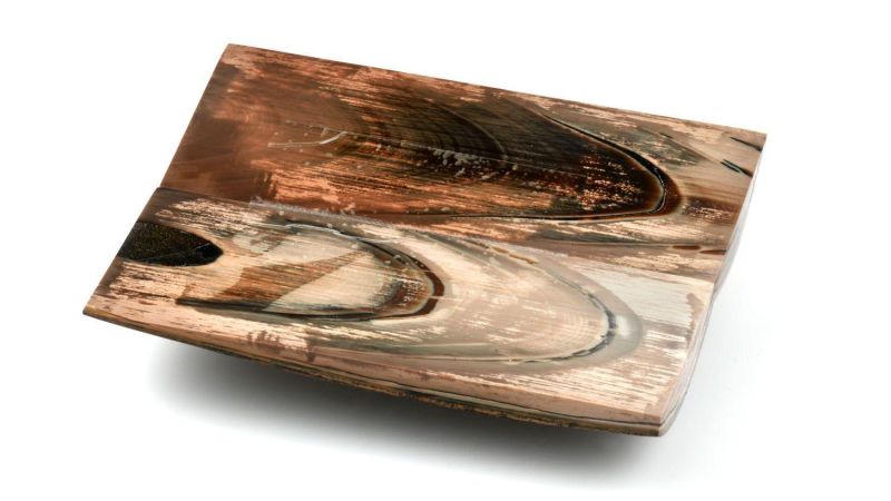 Manche ivoire fossile de mammouth stabilisé