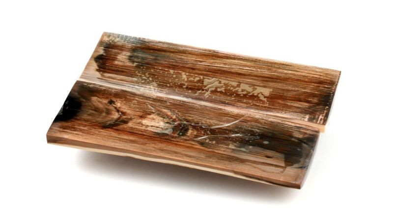 Stabilized Fossil Mammoth Ivory Handle