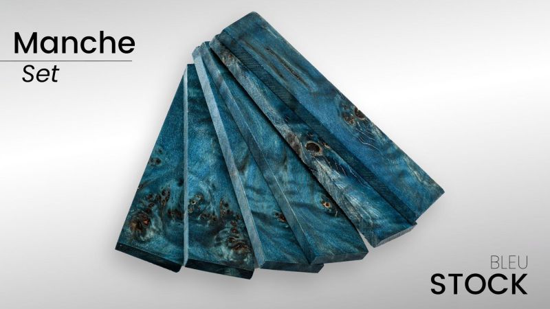 Manche Loupe de peuplier stabilisé - Raffir