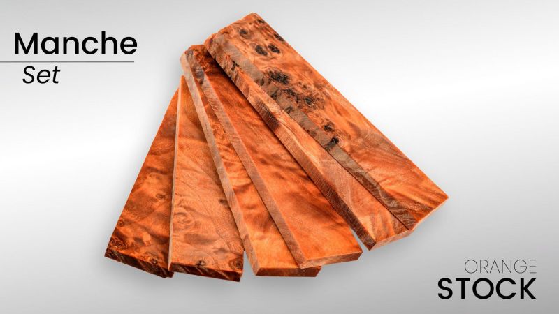 Manche Loupe de peuplier stabilisé - Raffir