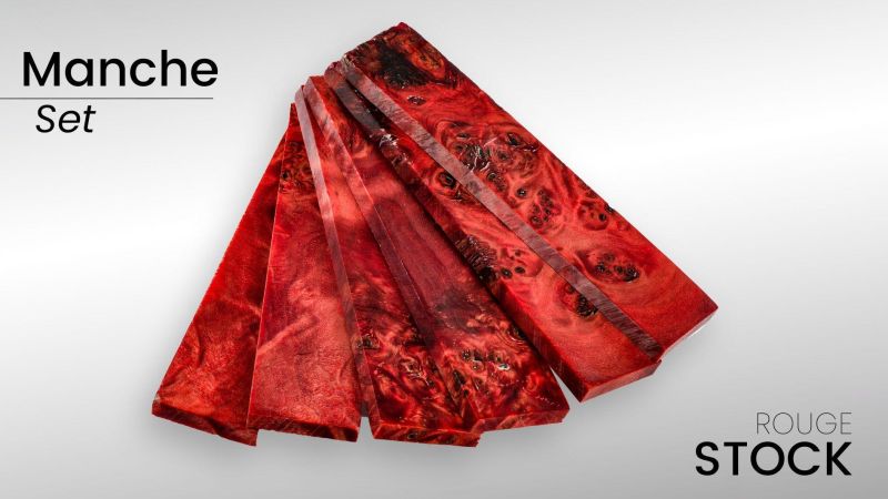 Griff Edelholz stabilisierte Pappel - Raffir