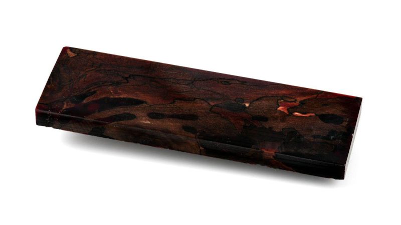 MBR Beech block - Transparent red resin