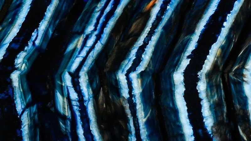 Stabilisierte Mammut-Molargriffe Raffir - Blau