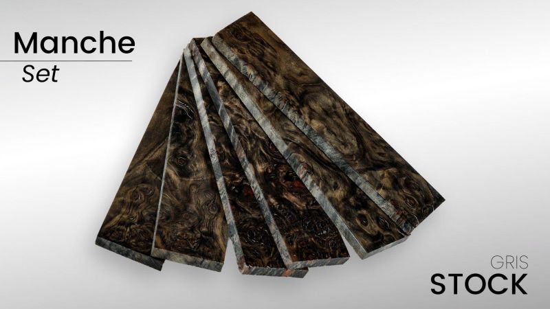 Griff Edelholz stabilisierte Pappel - Raffir