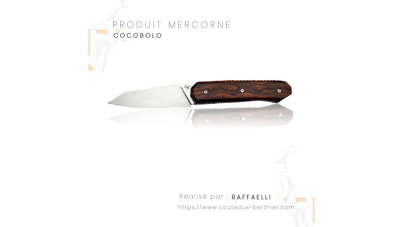 Placche di cocobolo (x2) per creatori e coltelleria - dalbergia retusa CITES N°FR1609 100024-1 del 22/07/2016