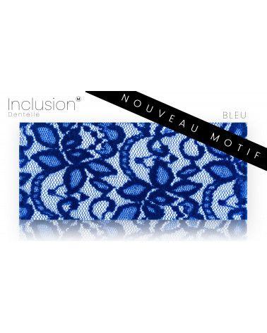 Inclusions de véritable tissus dentelle - Résine PMMA - made in France