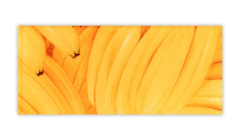 Plaque inclusion tissus banane