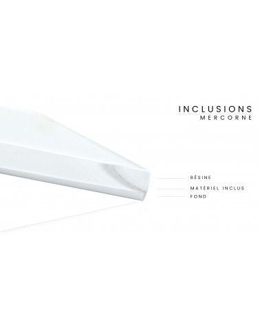 Piastra di inclusione in tessuto ABRICOT - sfondo beige -