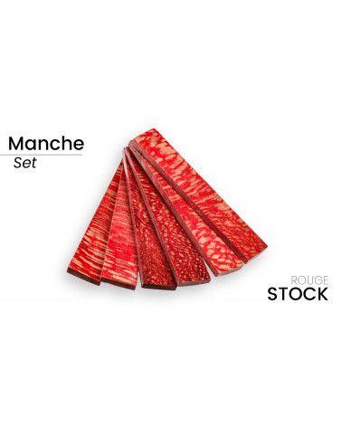 Manches de platane stabilisé - multi couleur - facile à travailler