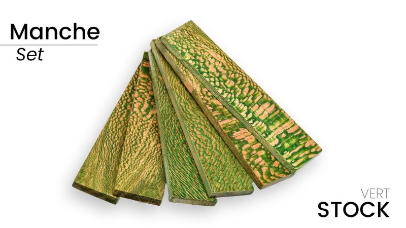 Stabilized plane tree handles - multi color - easy to work