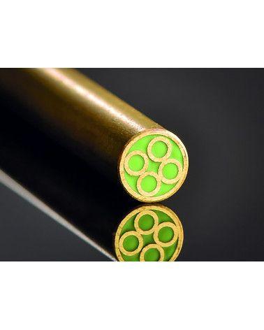 Rivet mosaïque en laiton (diamètre 6 mm): ajoutez une touche de style unique à vos créations de coutellerie - fabriqué en France