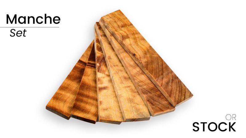 Stabilisierten Geflammten Pappelgriff - für Handwerker - Auffällige Farben - Raffir