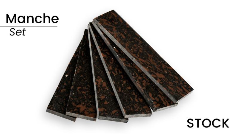 Aubrac cow dung handle - peaty look