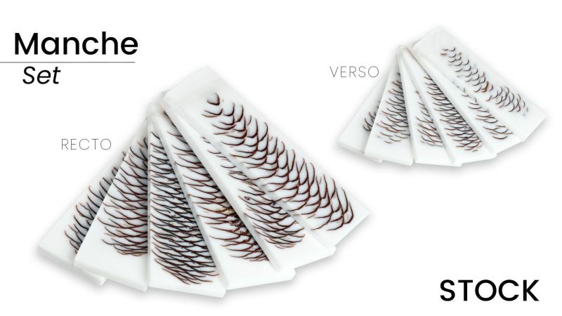 Manche pigne de pin stabilisée - Multi couleur - Made in France - création originale