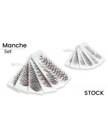 Mango de Piña de Pino Estabilizado - Multicolor - Hecho en Francia - Creación Original