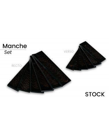 Manche pigne de pin stabilisée - Multi couleur - Made in France - création originale