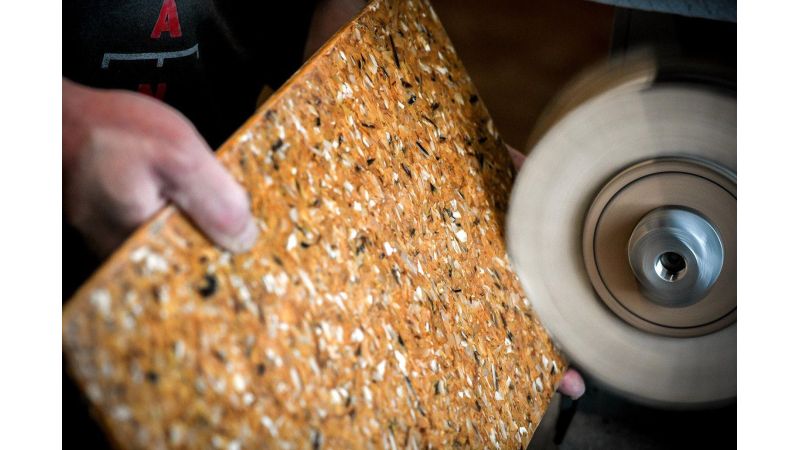 Zebuhorn und Epoxidharz - Französische Originalkreation: das pearly horn