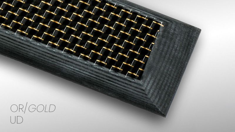 Fibra di carbonio unidirezionale - nessuna rete