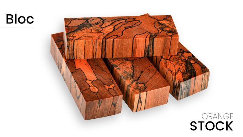 Bloque de haya calentado en extremo estabilizado - multicolor - Raffir