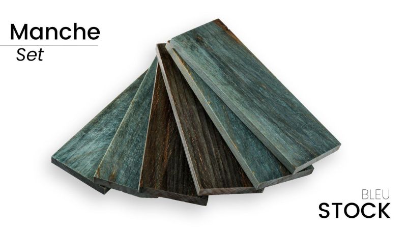 Stabilisierter wärmebehandelter Buche-Griff - mehrfarbig - Raffir