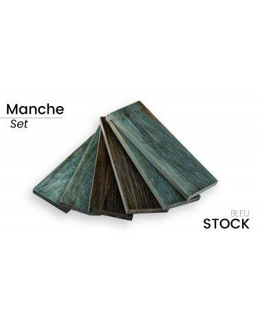 Manche de hêtre échauffé stabilisé - multi couleur - Raffir