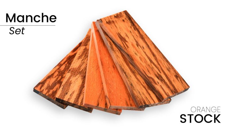 Stabilisierter wärmebehandelter Buche-Griff - mehrfarbig - Raffir