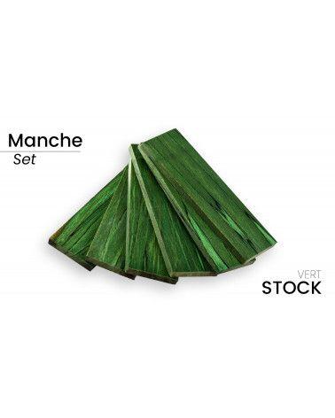 Manche de hêtre échauffé stabilisé - multi couleur - Raffir