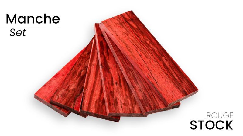 Stabilisierter wärmebehandelter Buche-Griff - mehrfarbig - Raffir